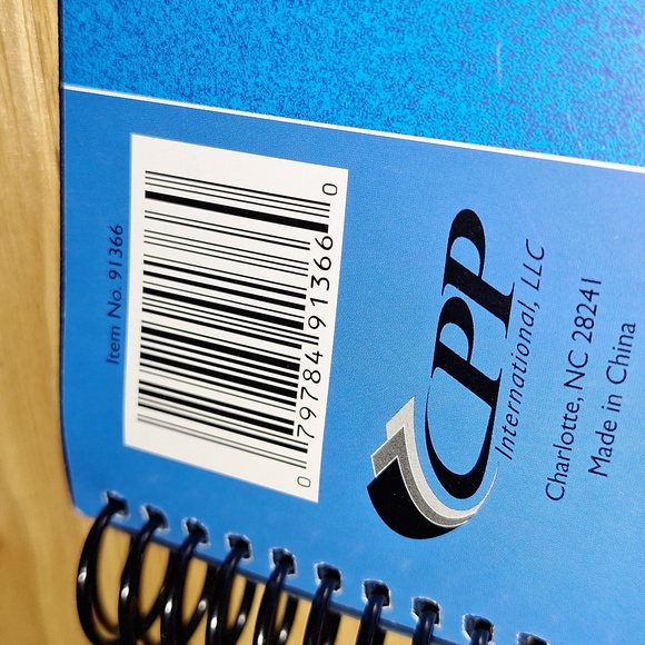 8 Pocket Project Organizer Black with spiral (new) - Picture 5 of 5